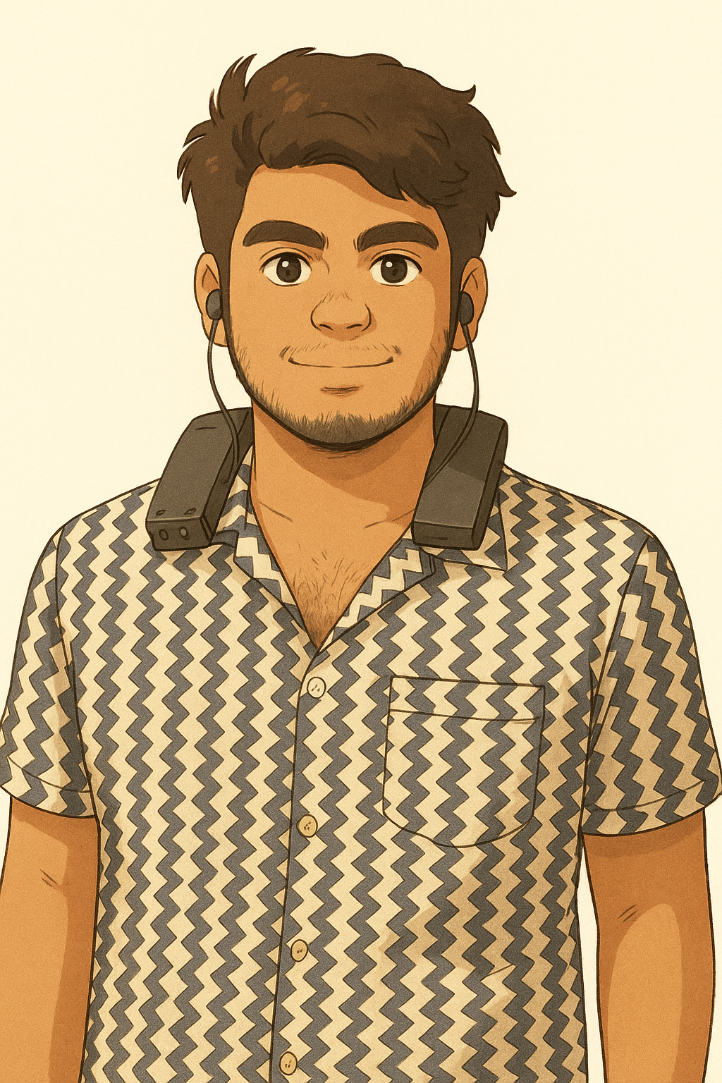 User interacting with THEIA device